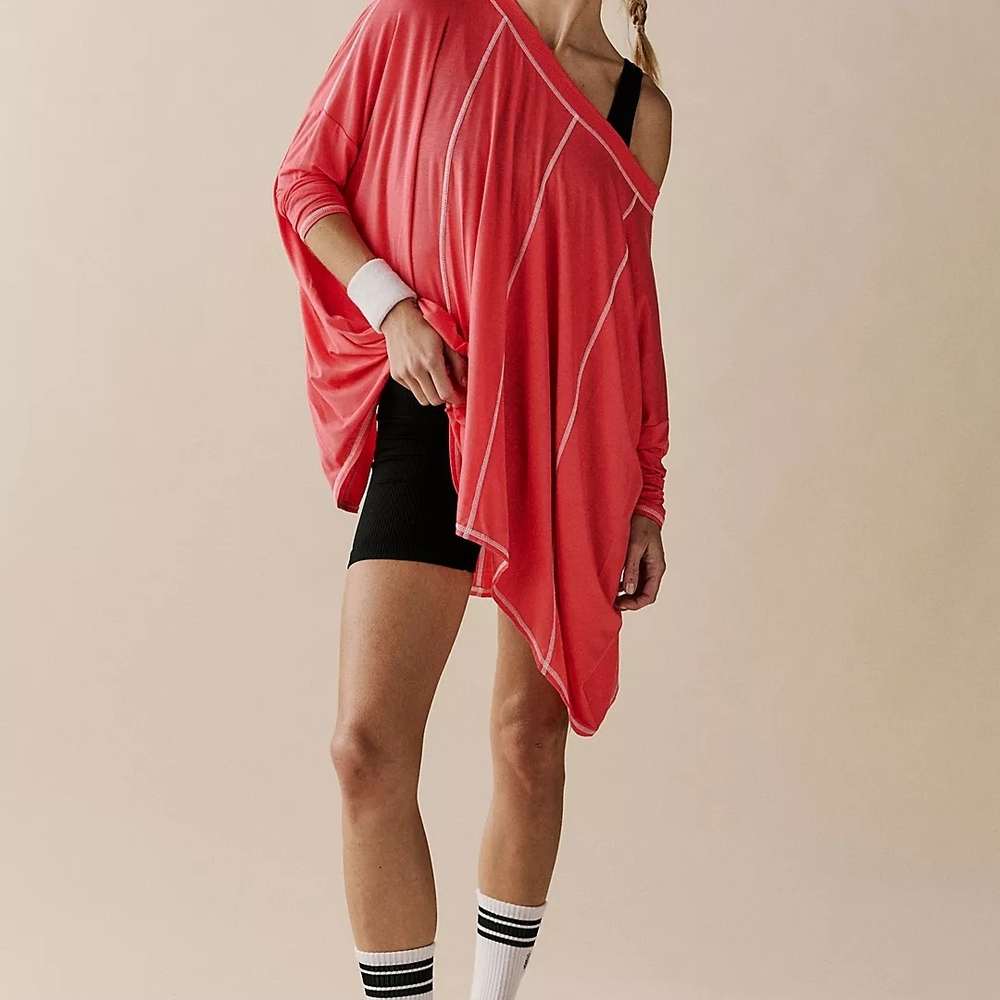 FREE PEOPLE Revival Layer Tee NWT
